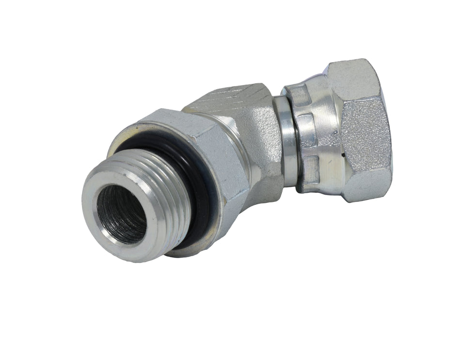 Swivel 45° Elbow O'Ring Male / Pip 3/4"-16 X 1/2"-14