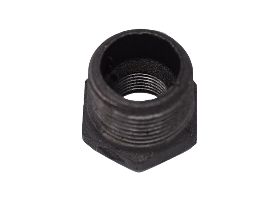 Black Steel M-F Reducer 3/8"X1/4"