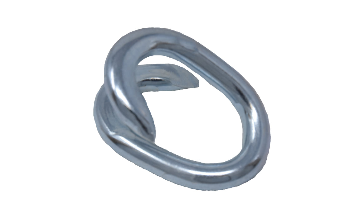 Split repair link 3/16" (Lap link Zinc plated