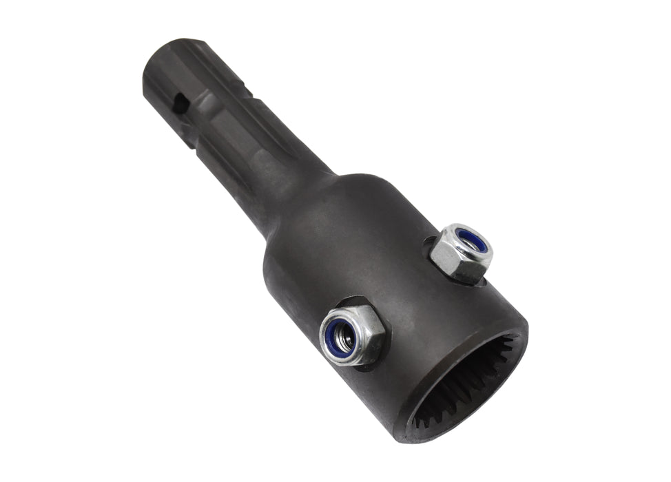 Set Screwk Release PTO Adaptor Female 1 3/4-20 Male 1 3/8"-6