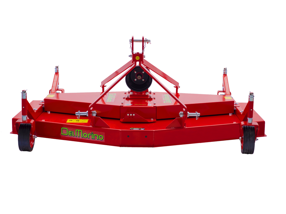60" Finishing mower with pneumatic wheels