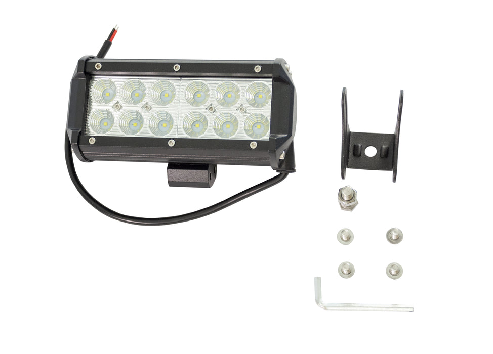 Work Light W 7"x H 4"x D 2" 36 Watts 9-32V 3600LM IP67 LED