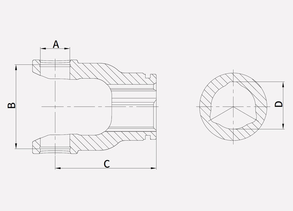 Outer Yoke S6 Trilobe