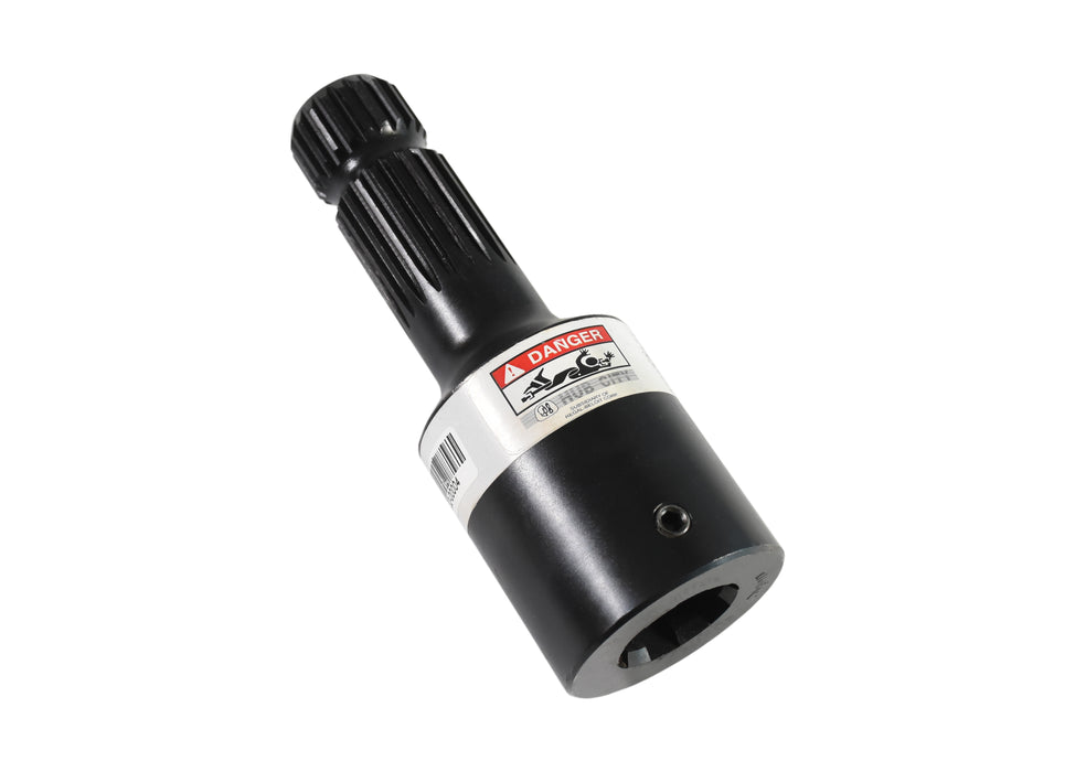 Splined adaptor - TO 125HP 1-3/8"-6(F) - 1-3/8"-21(M)