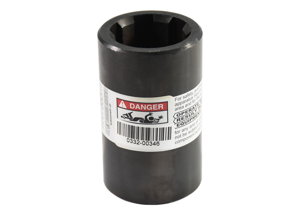 Splined coupling 1-3/4"-6SP 3-3/4"