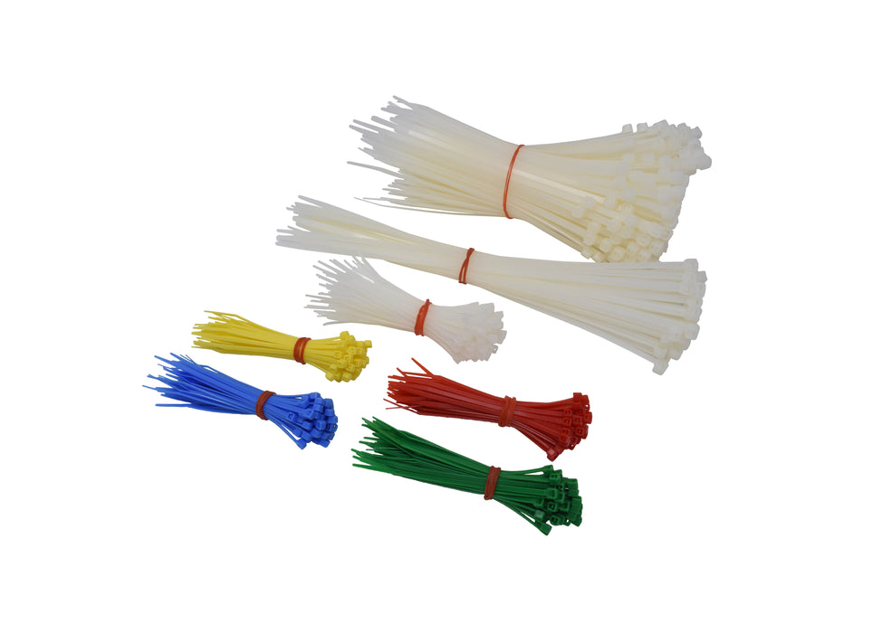 Cable Ties 650 Pieces Assortment