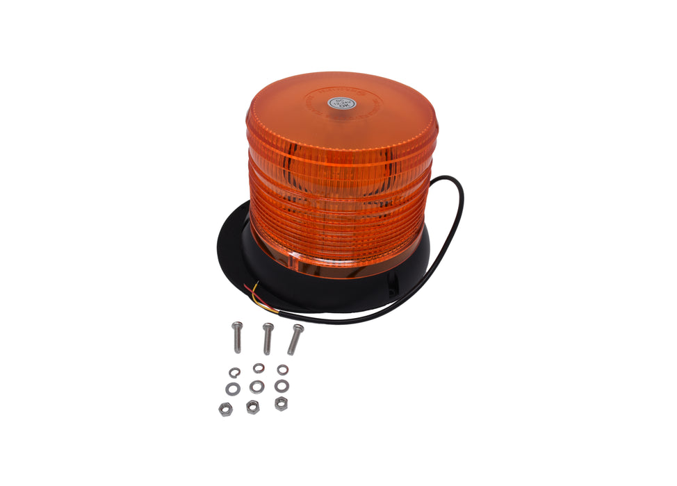 Magnetic Base Amber Beacon 12-24V with 12V Connector