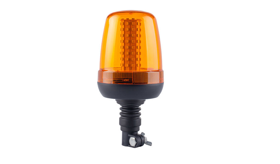 Flexible Pipe Mount High Profile Beacon Amber 120 Standard LED