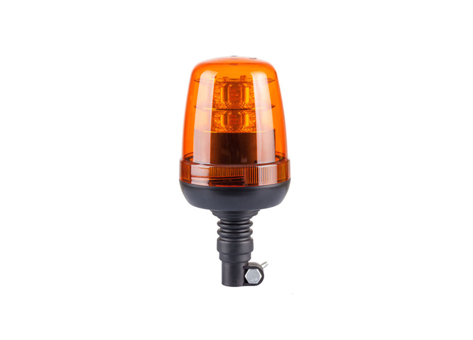 Flexible Pipe Mount High Profile Beacon Amber LED 16 X 3 Watts