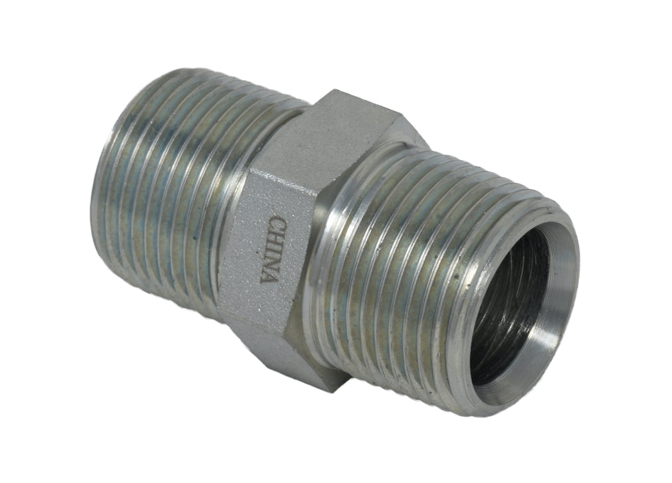 Male / Male Hex Union 3/8"-18 X 3/8"-18