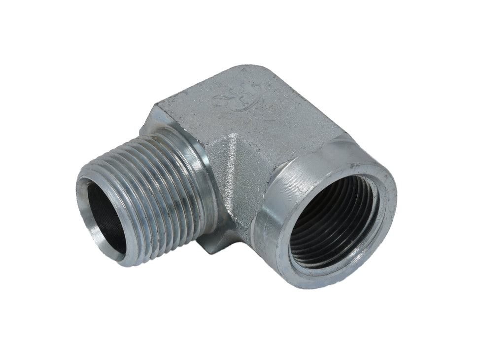 Male-Female 90° Elbow 1/2"-14 NPT X 1/2"-14 NPT