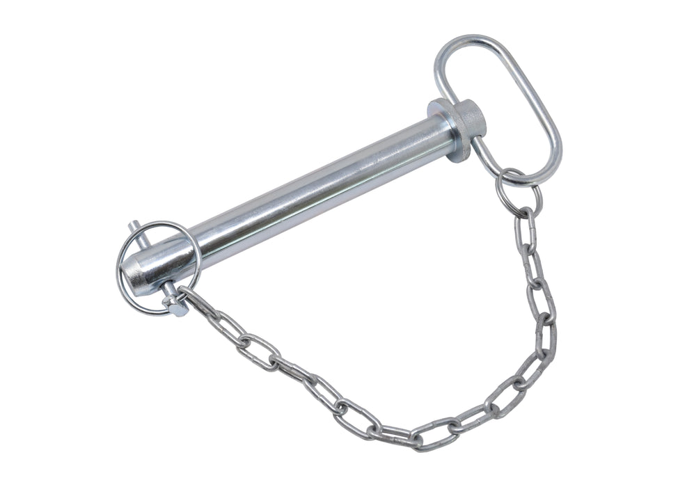 Hitch Pin Folding Handle 1/2" X 3-1/2" with Pin and Chain