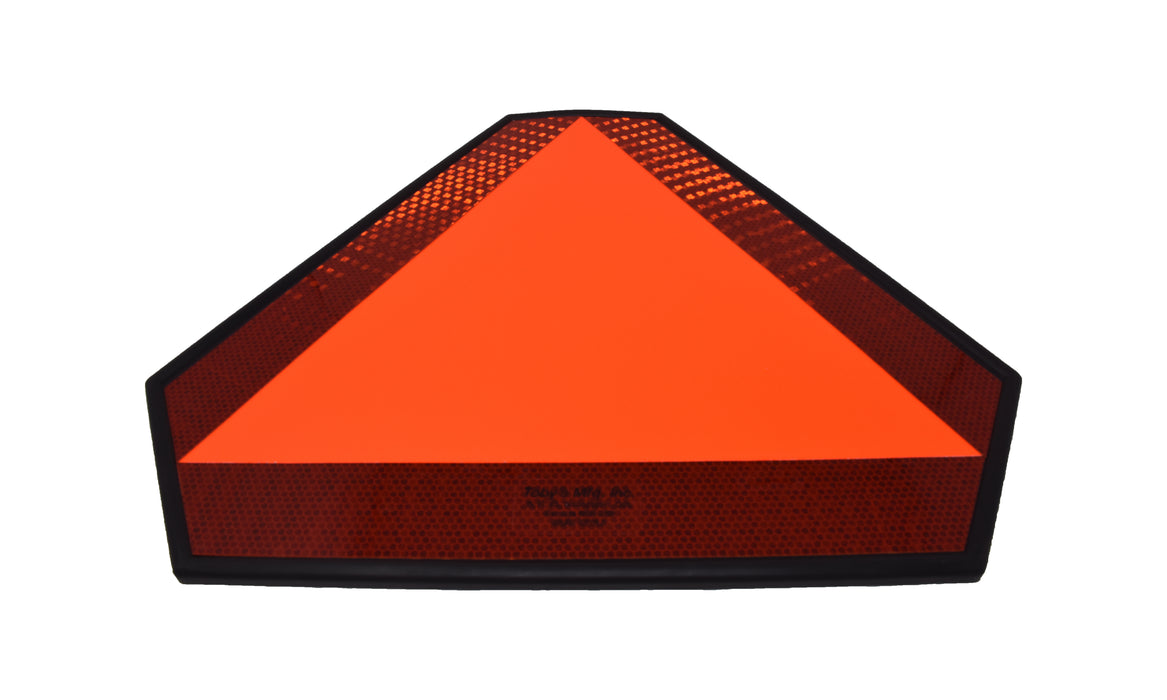 Plastic Triangle for Slow Moving Vehicle H.Visibility Tape