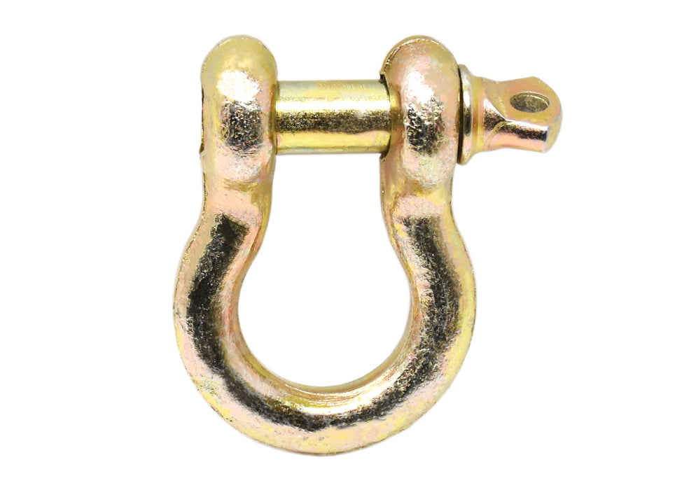 1 1/4" Anchor shackle WLL:12T GR 70 Gold Polish