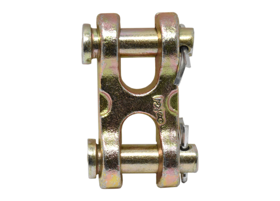 Mid link 7/16"-1/2" WLL:11300LB GR 70 Gold Polish