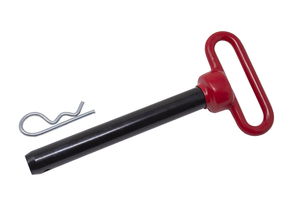 Plastisol Hitch Pin 3/4" X 4"  Grade 5 Red