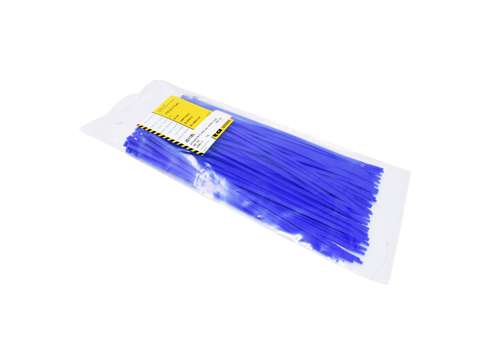 Cable Ties 11" X 0,187" 50LB Blue Pack/100