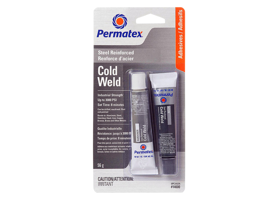 PERMATEX cold weld compound 2X28G CARDED TUBE