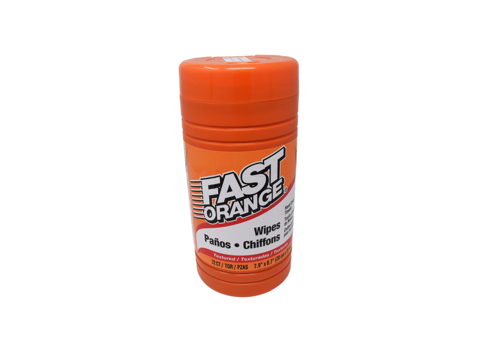 Fast orange hand cleaner wipes BUCKET-72 WIPES