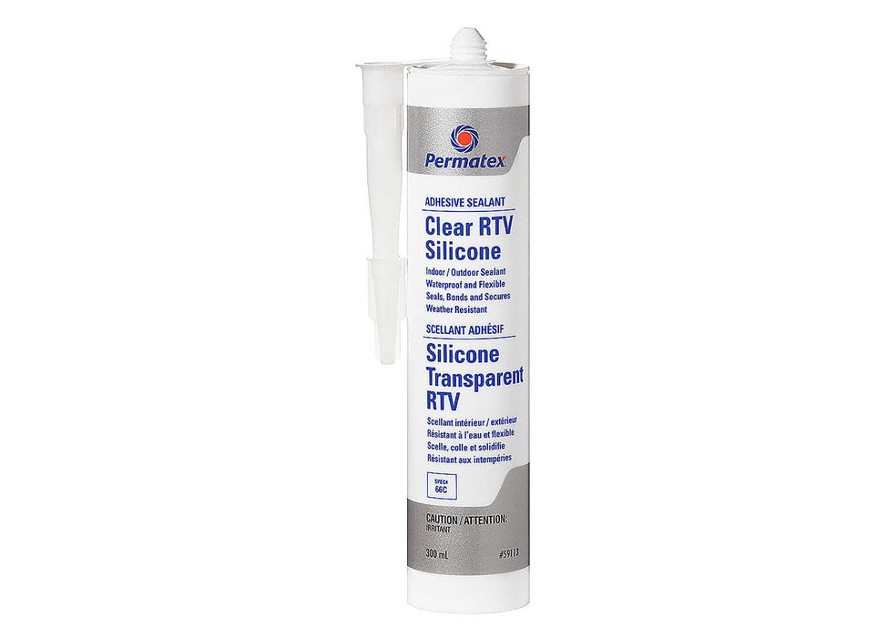 Clear silicone adhesive sealant 300ML CARTRIDGE