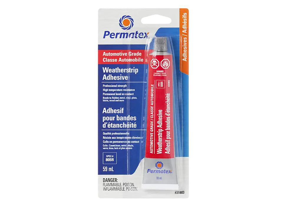 Super weatherstrip adhesive yellow 59ML CARDED TUBE