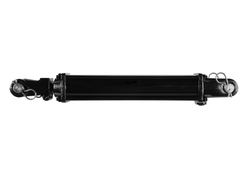 Double Action Hydraulic Cylinder 2.5" X 12" 2500 PSI,3/8 NPT