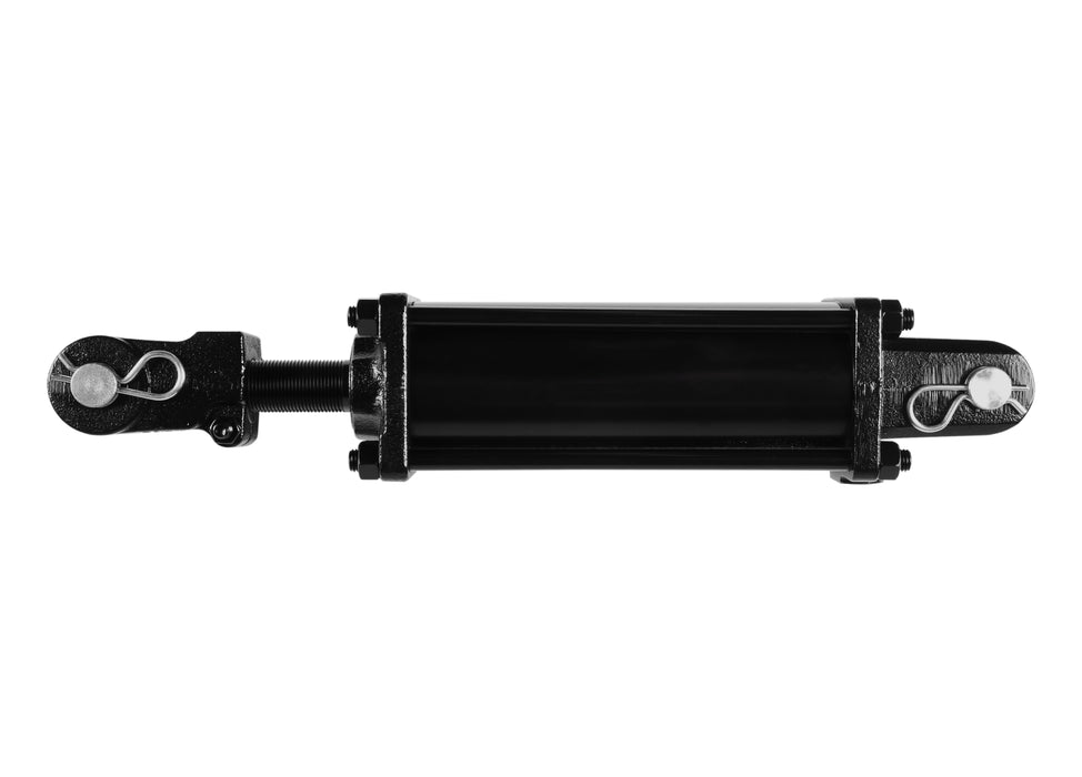 Double Action Hydraulic Cylinder 3.5" X 8" 2500 PSI,1/2 NPT