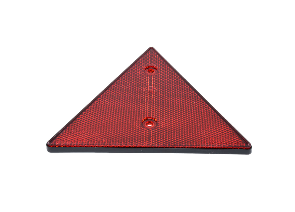 Red reflective triangle 6"x6"x6"