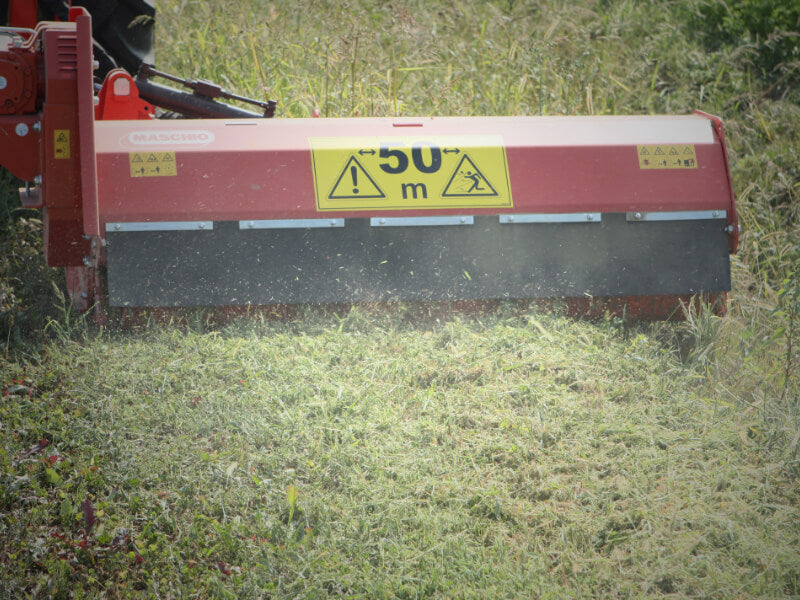 Side-mounted mulcher Giraffa M 160 SI - 63in